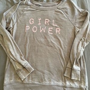 GIRLS GRAYSON THREADS “GIRL POWER” SWEATSHIRT - SIZE XL
